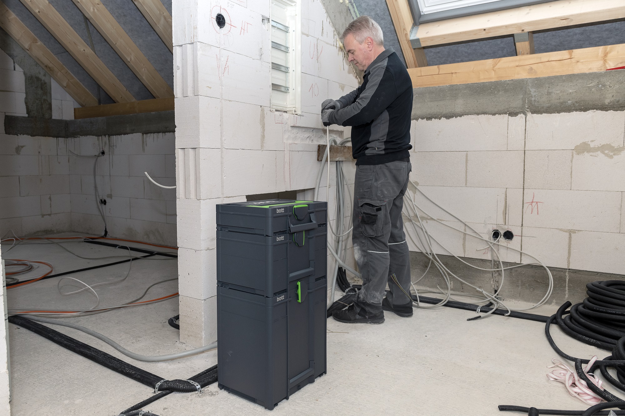 Koffersystem Systainer³ für mehr Effizienz im Arbeitsalltag.